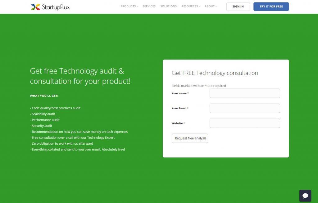 free technology audit 